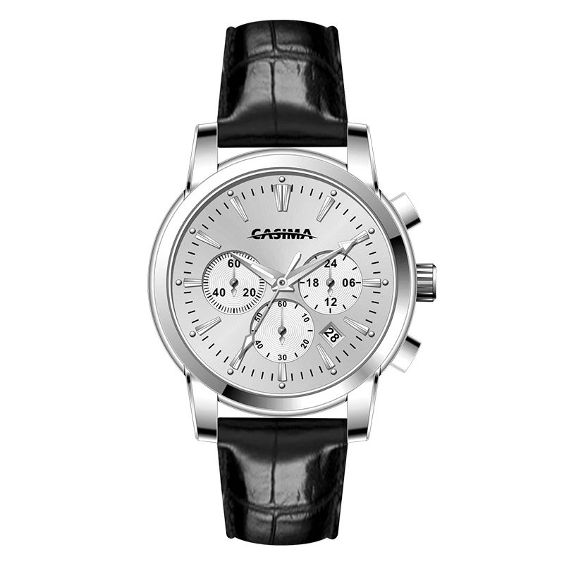 CASIMA Retro Couple Watches - 50M Waterproof Silicone Strap | Luminous Quartz | Vintage Fashion Watch for Him & Her CS2301-970