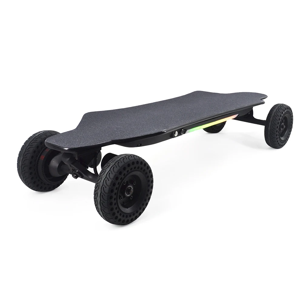 hot sale dual hub motor four wheels long board electric skateboard