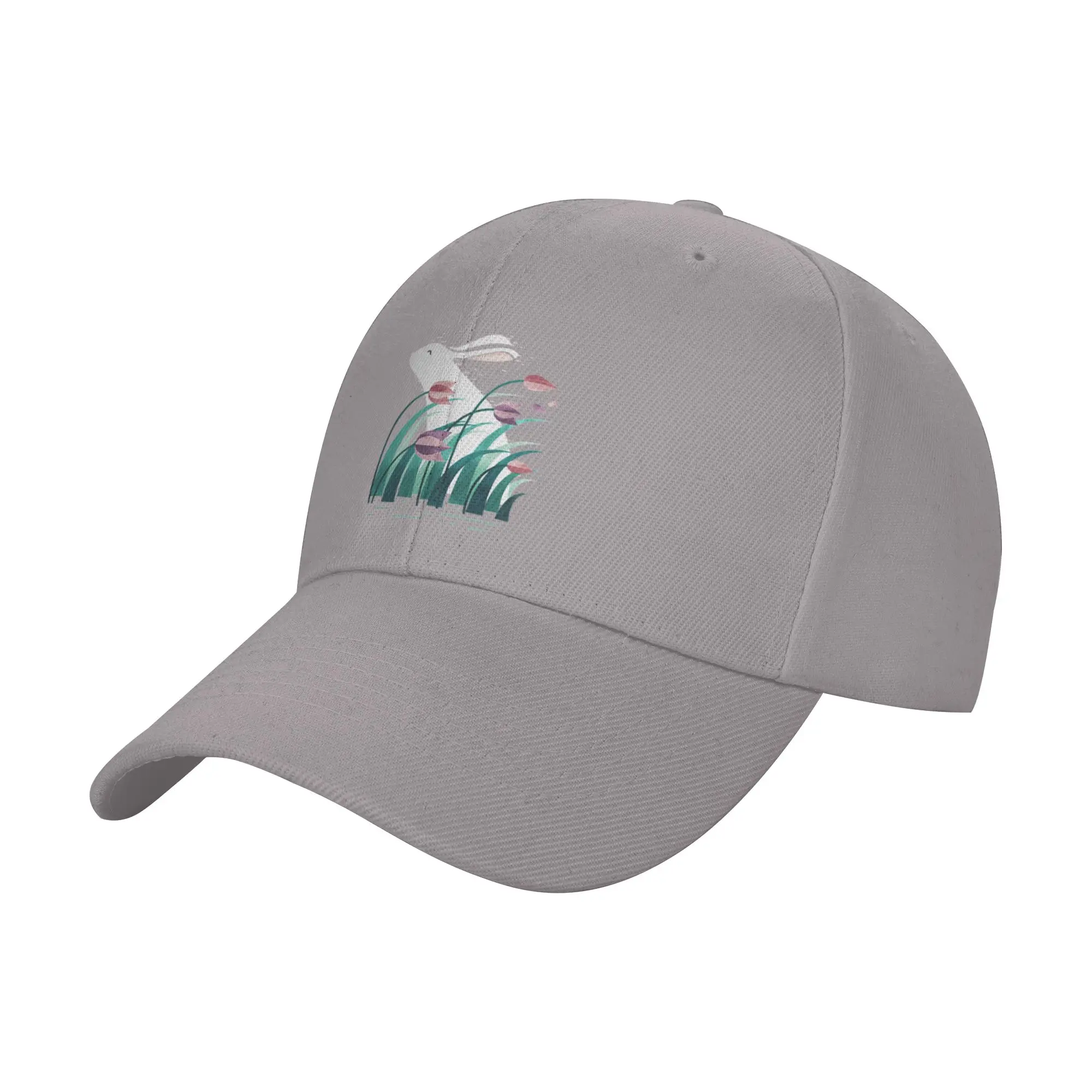 Hot Sale Rabbit  Resting Baseball Cap  Dad Hat Women's Visors  Summer Travel Women's Visors