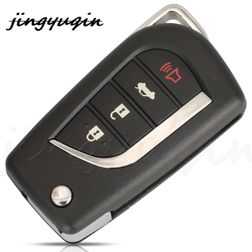 jingyuqin HYQ12BGF Remote Car Key Fob 433MHz FSK 8A Chip For Toyota Camry Corolla Wilander Levin RAV4 Frontlander 2018 - 2022