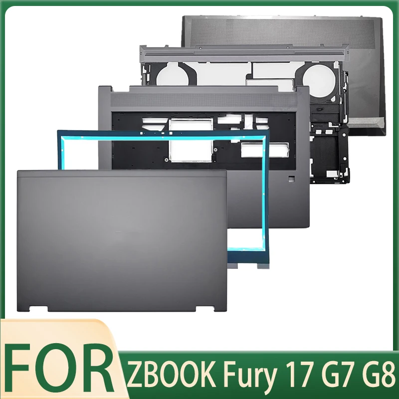 

98New For ZBOOK Fury 17 G7 G8 17.3Inch Laptop LCD Back Cover Front Bezel Upper Palmrest Bottom Base Case Keyboard Hinges