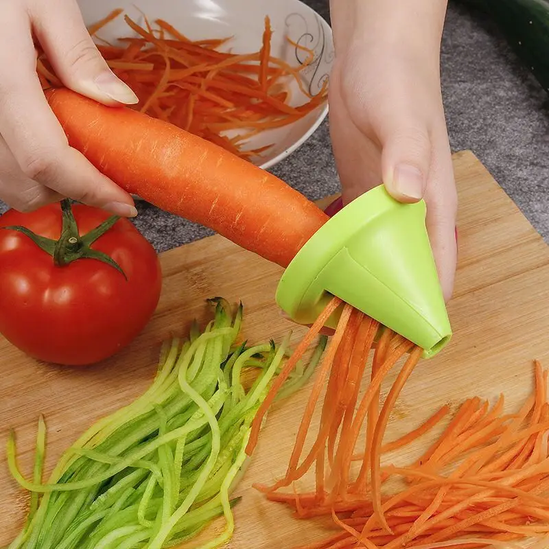 Kitchen Rotating ShredderSpiral Peeler Manual Vegetable Slicer Fruit Potato Radish Grater Kitchen Gadgets Kitchen Accessories