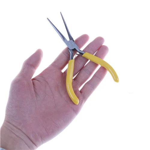 convenientNeedle Nose Pliers 5''/125mm Long Nose Plier tool Multi Forceps Repair Hand 5-inch mini needle mouth pliers Tools