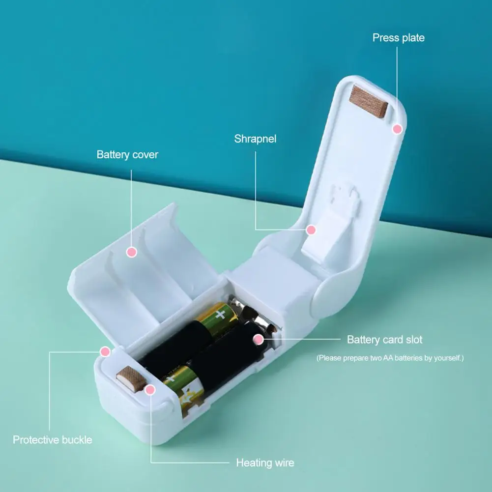 

Handheld Vacuum Sealer Fast Bag Sealer Portable Mini Heat Bag Sealer Handheld Vacuum Clip Machine for Snack Packaging Food