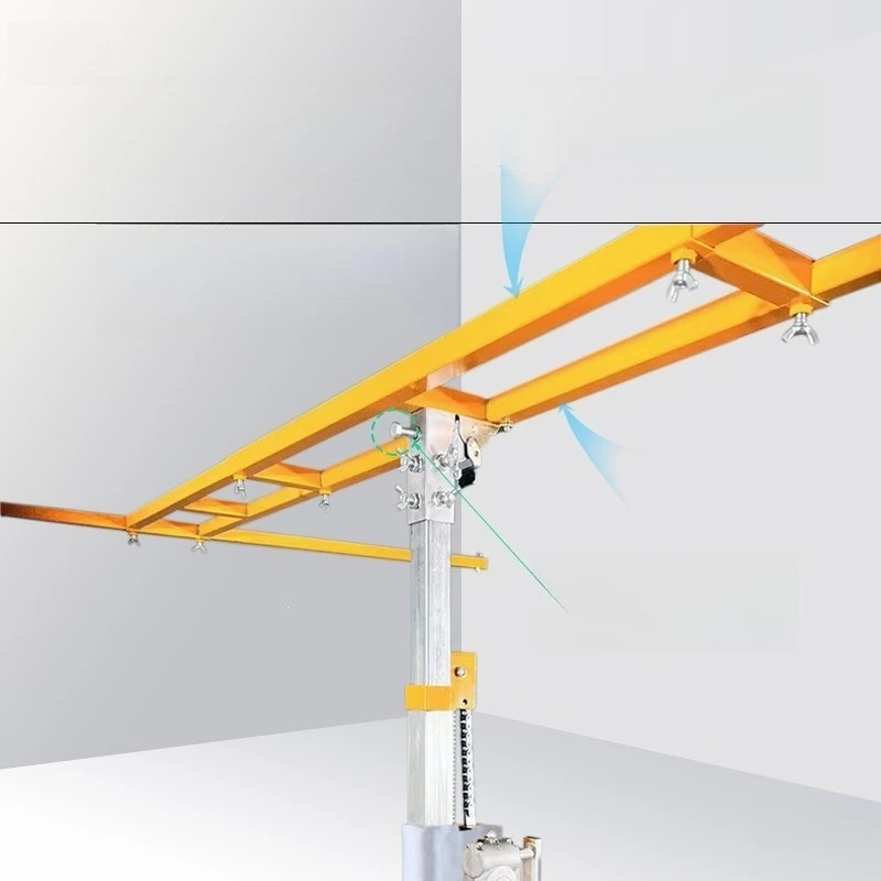 

Lifting ceiling, woodworking sealing board lift, stainless steel tool movement