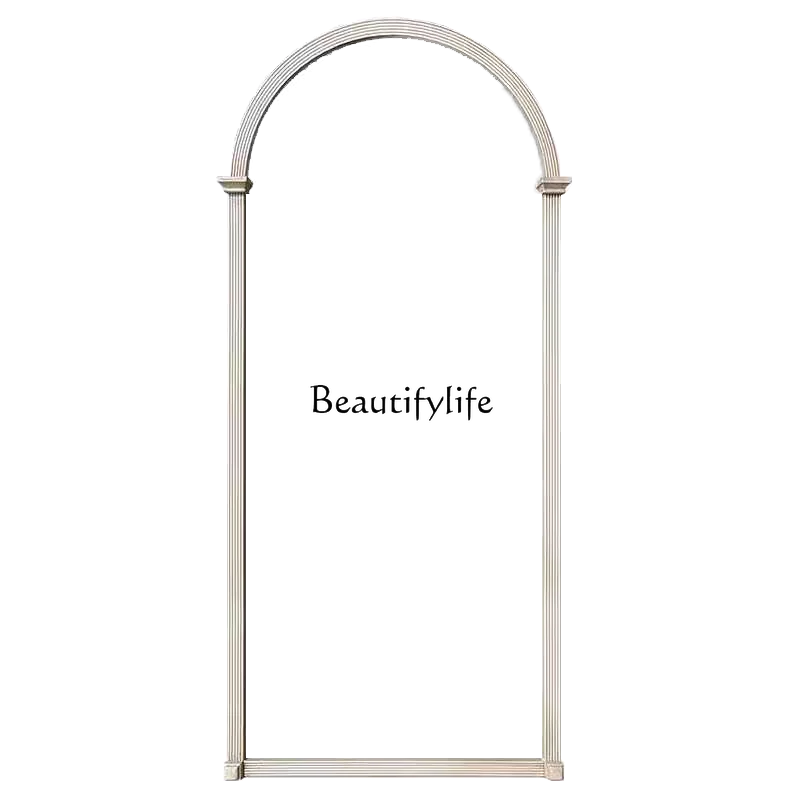 American arched full-length mirror classical home bedroom cloakroom floor-to-ceiling full-length mirror