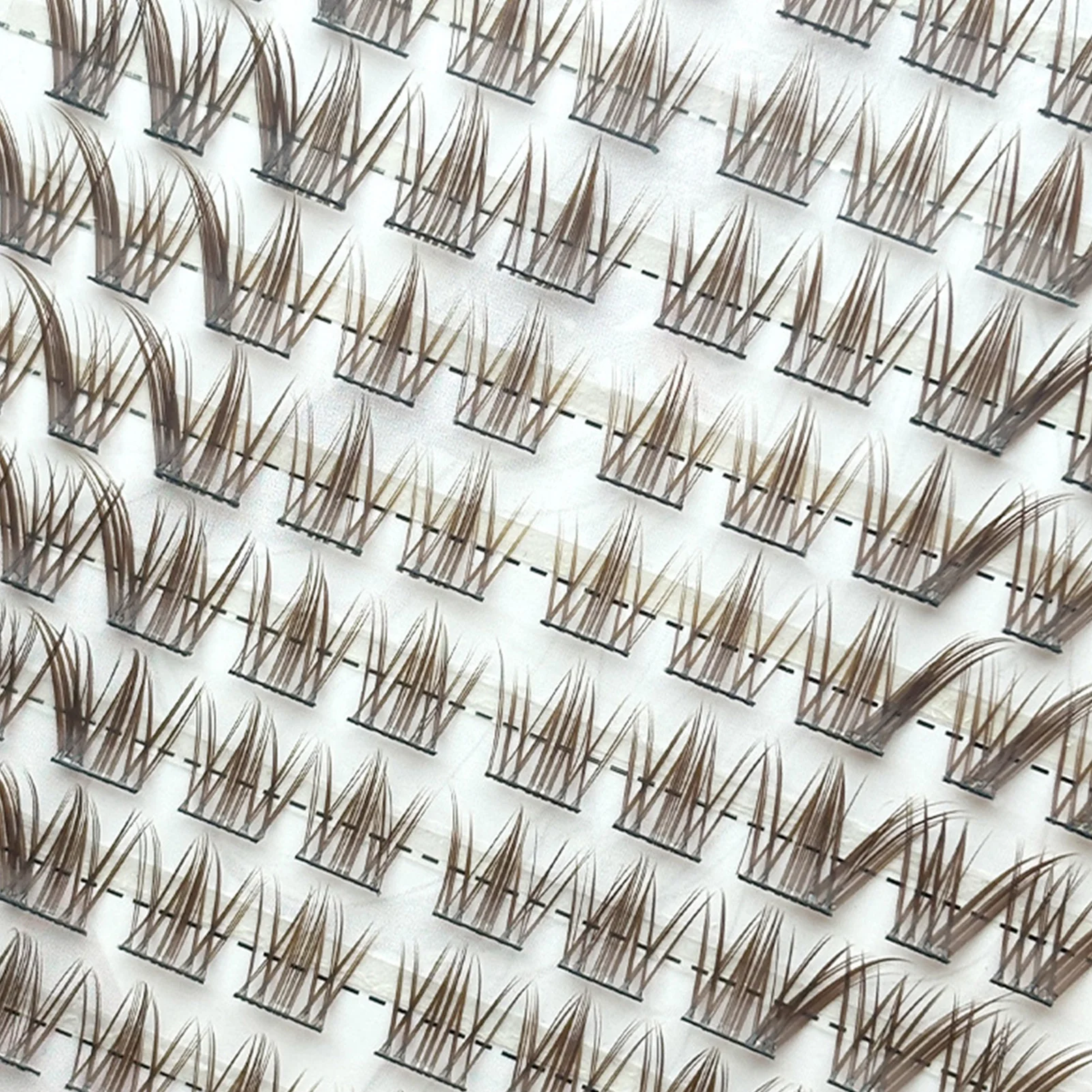 

9-14mm Press on Lash Clusters Resuable Cosplay False Eyelashes for Shopping Dating Daily Use