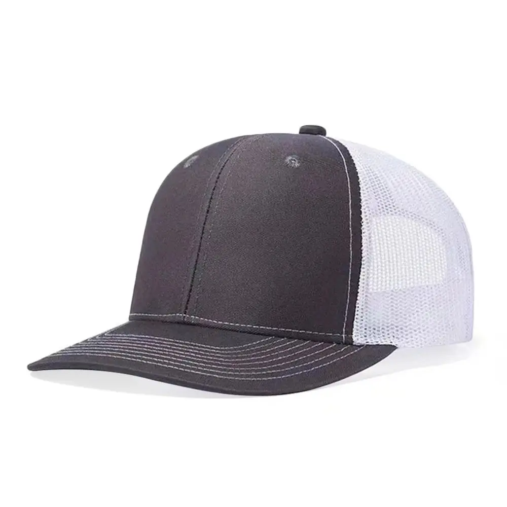 Gorra de béisbol informal de malla para verano, visera deportiva transpirable de Hip Hop, protección UV, gorras Snapback ajustables para exteriores