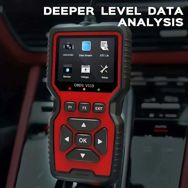 Advanced OBD2 Scanning Diagnostic Tool | Professional Engine Code Reader And Reset | Real-Time Data Diagnostic Reading Tool image 5