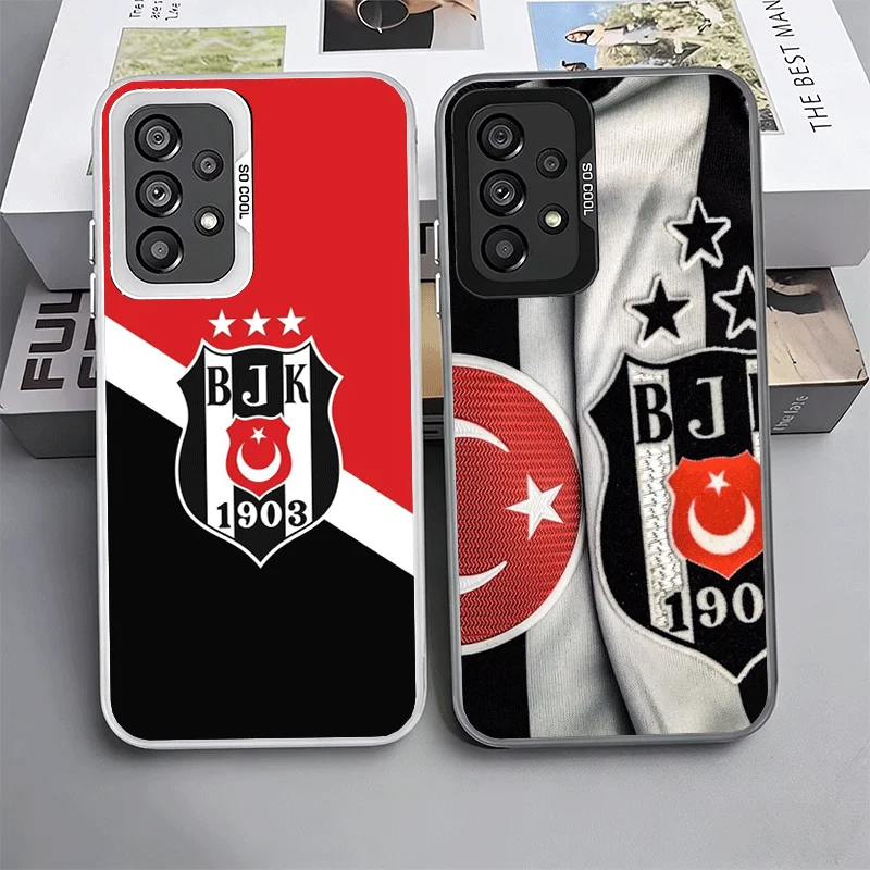 B-Besiktas B-BJK Türkiye Shockproof Phone Case for Samsung A17 A16 A15 A14 A37 A57 A36 A56 A26 A35 A55 A25 A34 A54 A24 A13 A23 A