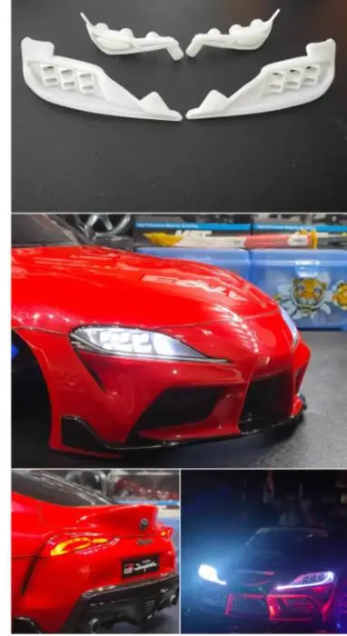 LEDライト付きバケットホルダーキット,タミヤ,ロードドリフト車,58645