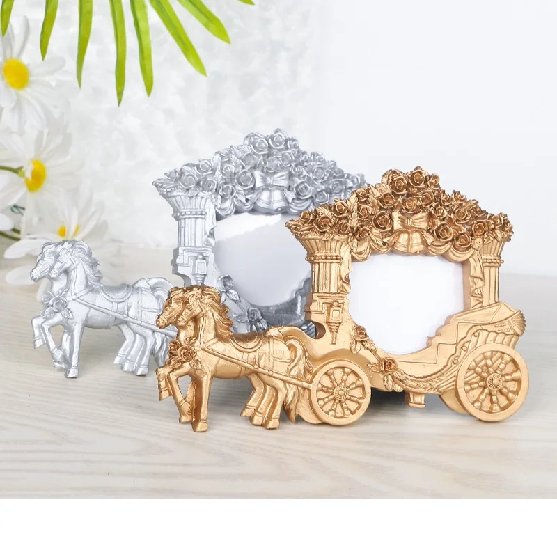 

Wedding Carriage Photo Frame Ornaments, Creative Hotel, Commemorative Decoration, Photo Clip, Return Gift, Supplies
