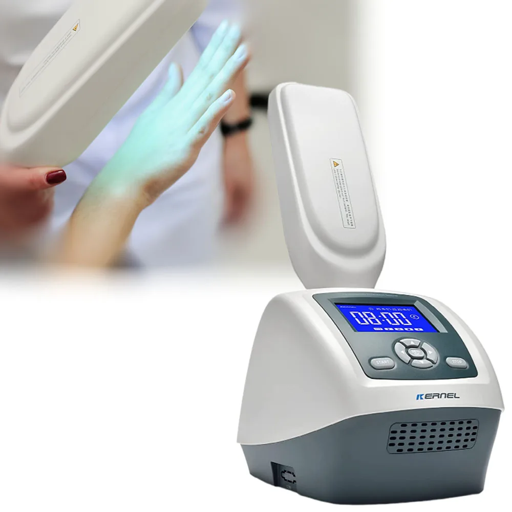 Kernel KN-4006BL Low Price Portable Uv Light Therapy Lamp Uvb Phototherapy Treatment for Vitiligo Psoriasis Two Lamps