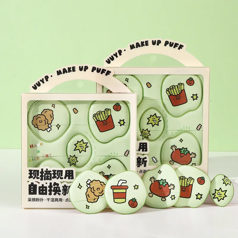 Professional แป้งพัฟแต่งหน้าฟองน้ํา Soft Foundation Blender สําหรับ Liquid Cushion สนุกหยิบเครื่องมือความงาม