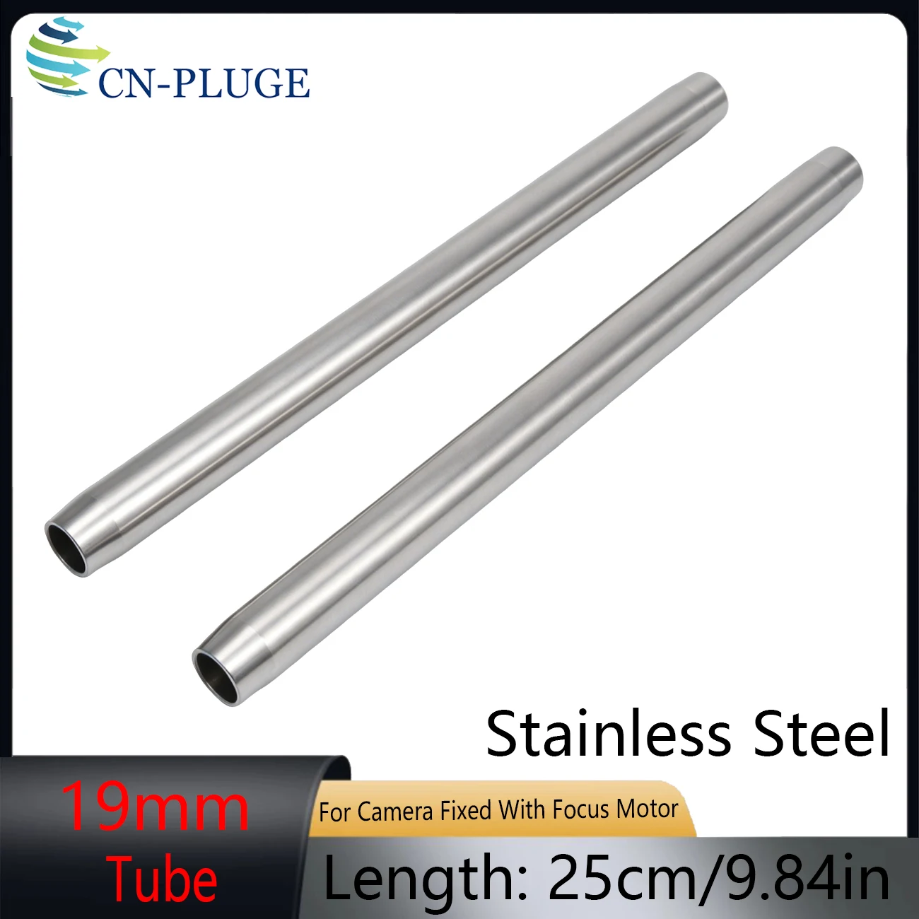 19mm Stainless Steel Pole Camera Rail Kit Standard Diameter, Suitable for Camera Tracking and Camera Photography Accessories