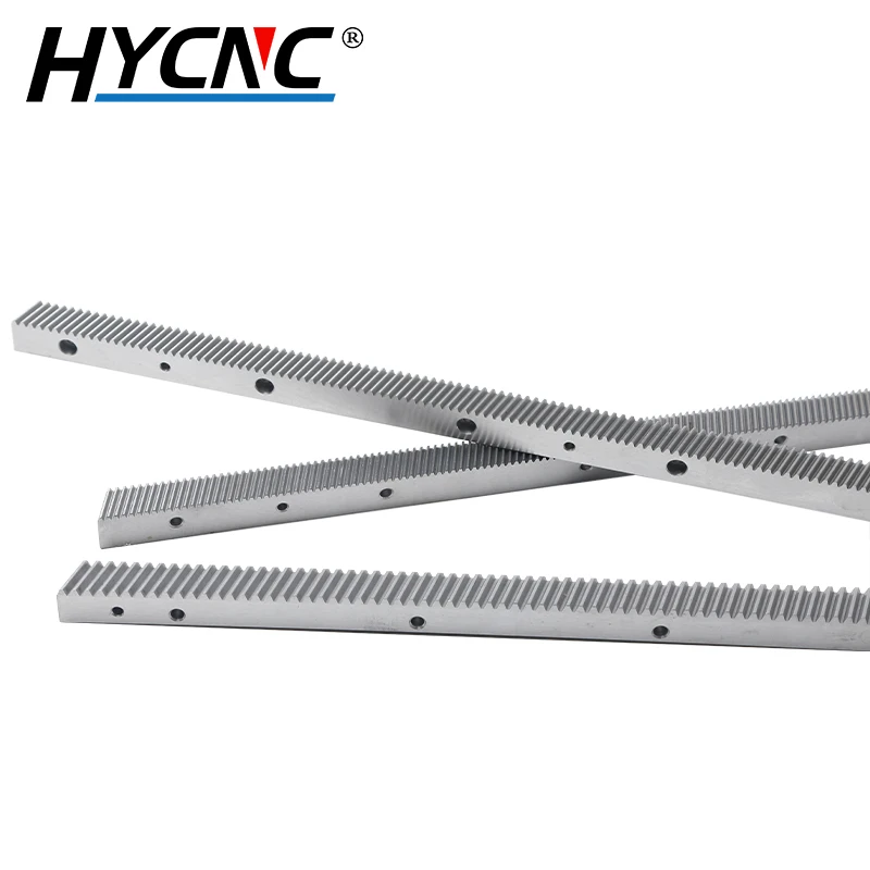 1.5 Mod 22X25 671mm 20X20 960mm Gear Zipper Precision CNC Rack And Pinion Milling Engraving Lathe Router Linear Guide Rail