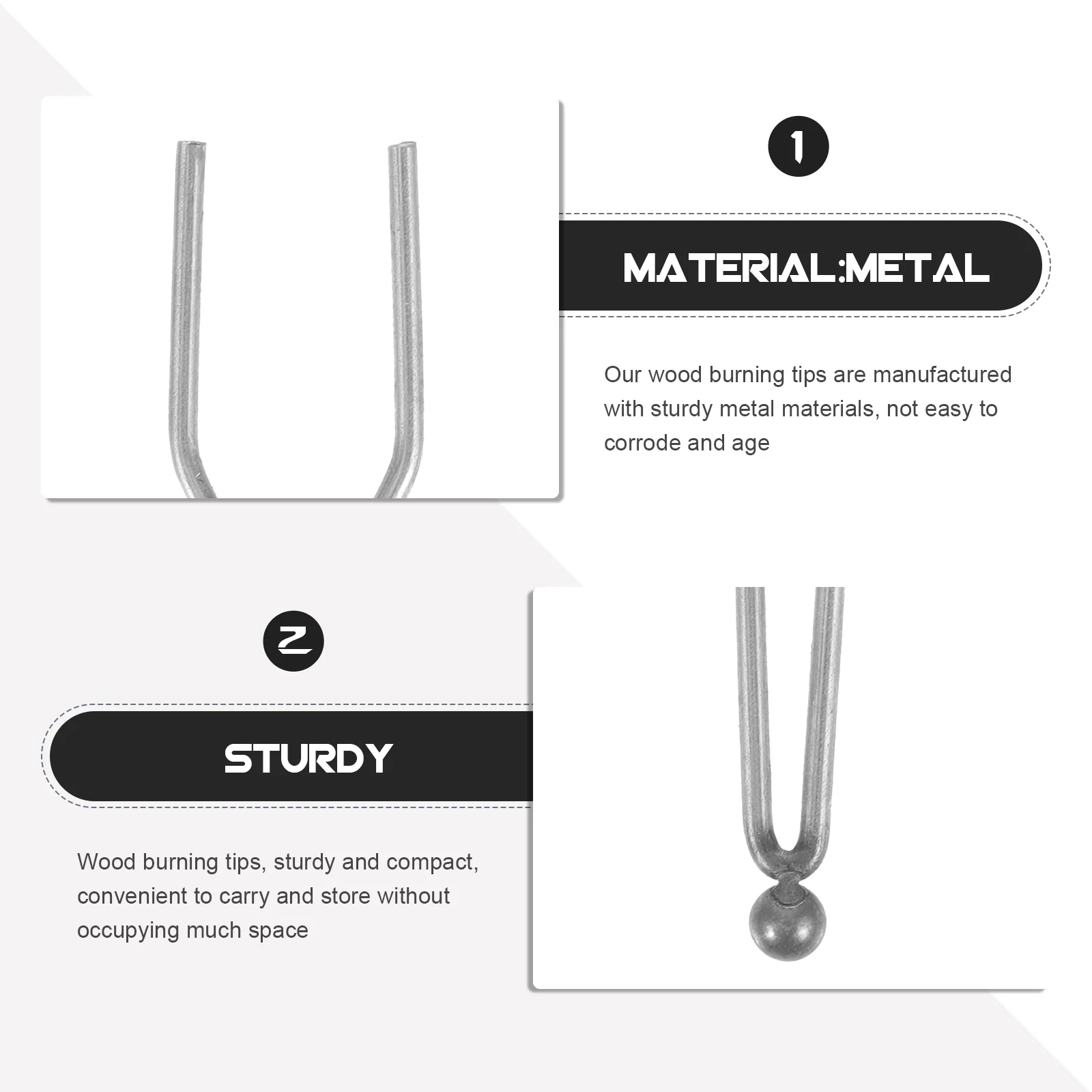 Pyrograph Pen Tip Heating Wire Tips Pyrography Wood Burning Tool Burner Replacement The