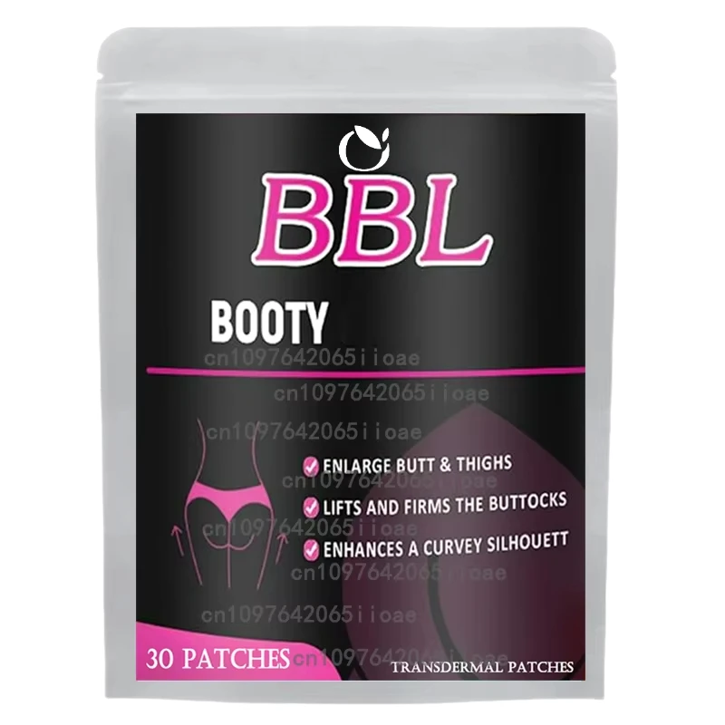 

30 Patches Curve Butt Enhancement Transdermal Patches Butt Enhancer Glute Growth - for Bigger Butt Fast
