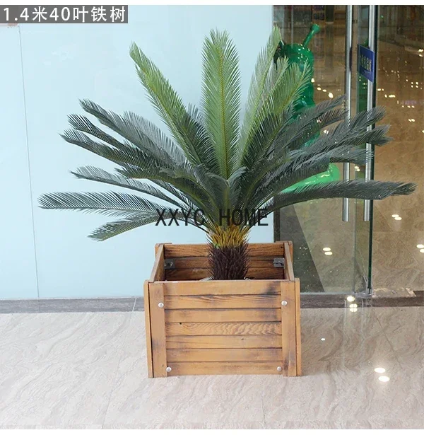 

Artificial Suzhou Iron Tree Bonsai Floor-Standing Decorations Green Plant Decoration Courtyard Suzhou Simulated Plants Bonsai