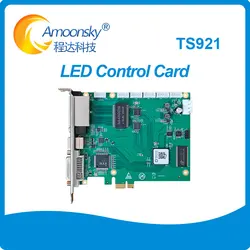 Original Factory Linsn Sending Card TS921 Work With RV801 RV801D RV908M32 Two RJ45 Outputs For P3.91 Screen