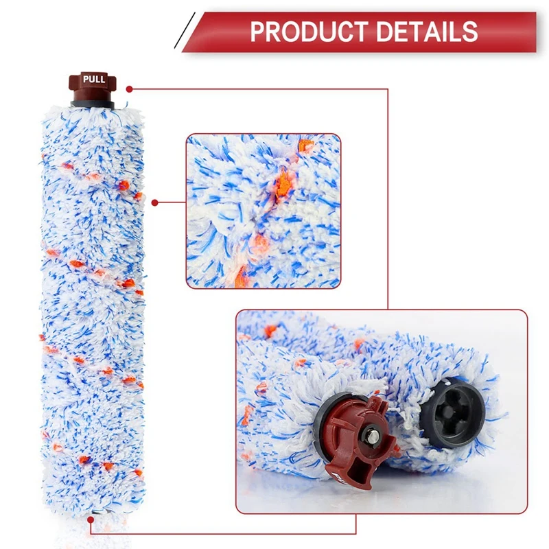 Replacement Parts Roller Brush HEPA Filters Compatible For Bissell 1868 1926 1785 Vacuum Cleaner Accessories