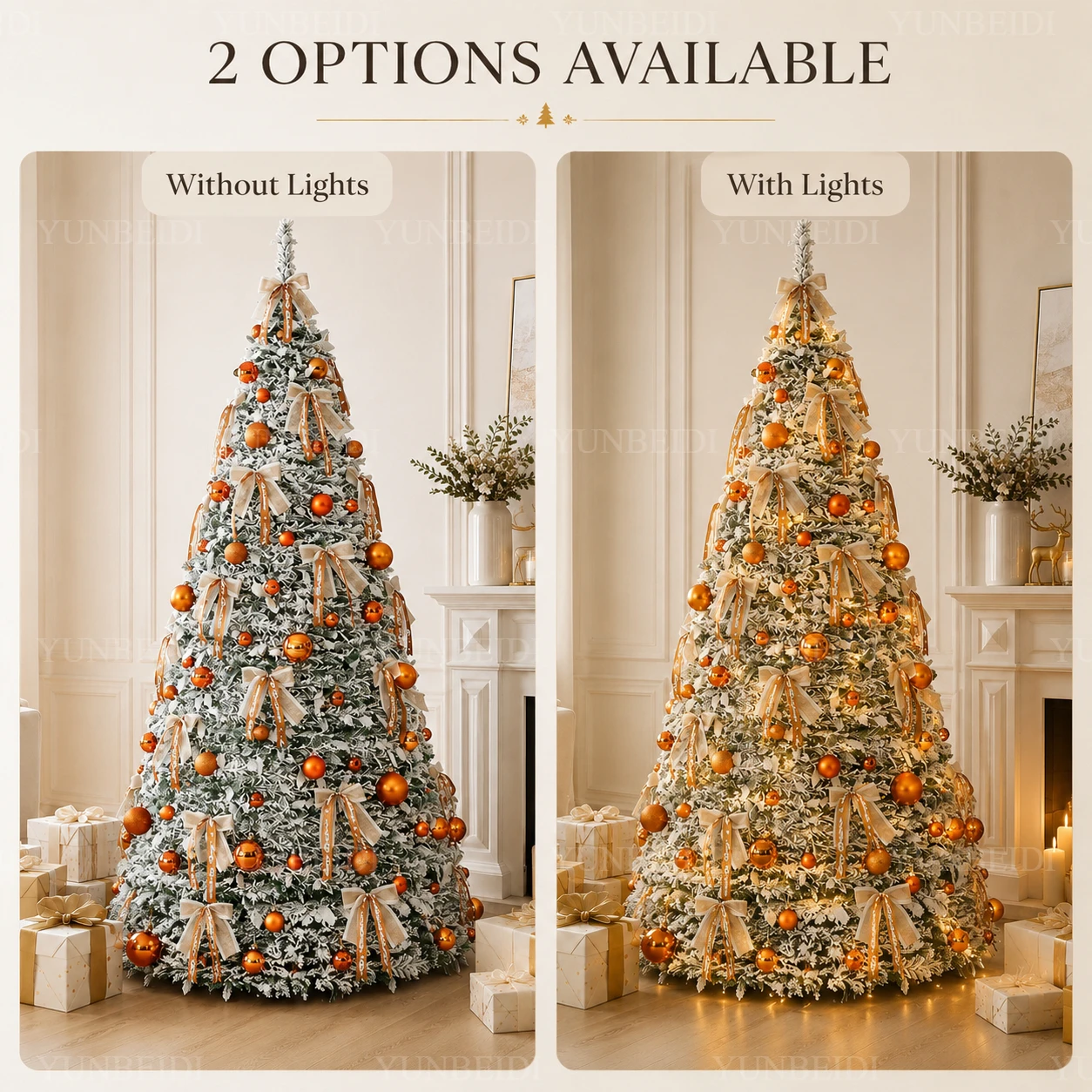 Pohon Natal Terintegrasi yang  - Home Decor Lighting Tree ulasan dan harga