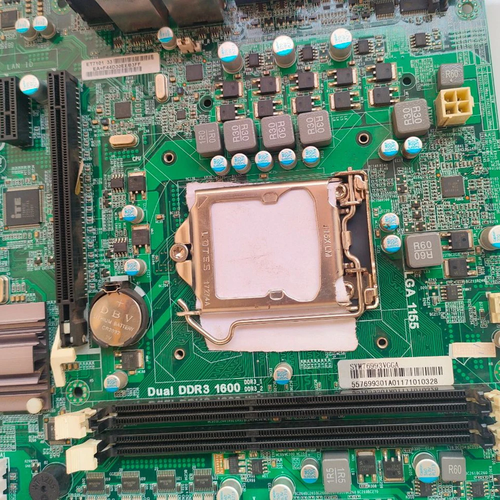 

The industrial computer motherboard SYM76993VGGA supports DDR3 1600