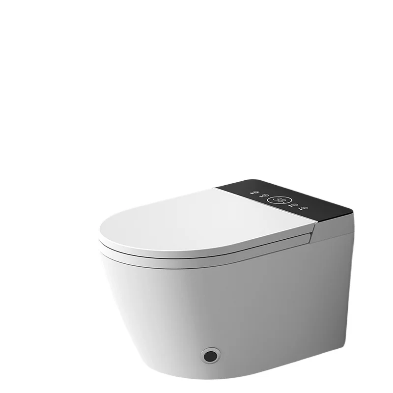 Sanitary Ware P-Trap Washdown Wall-Hung Toilet For Home Smart Toilets With Voice Control