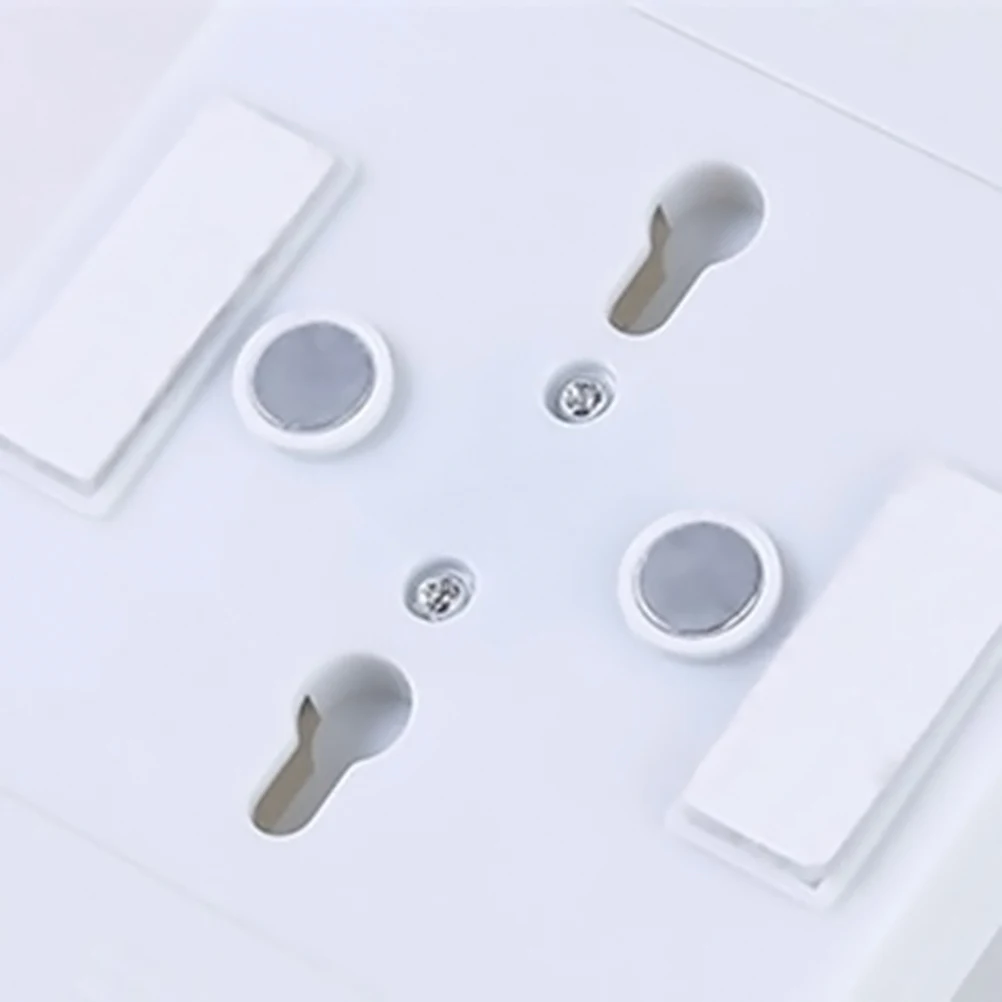 

Cob LED Light Switch 11x75x3cm White ABS Operated Cordless Night Light Wall Wardrobe Under Cabinet Lighting Small Night