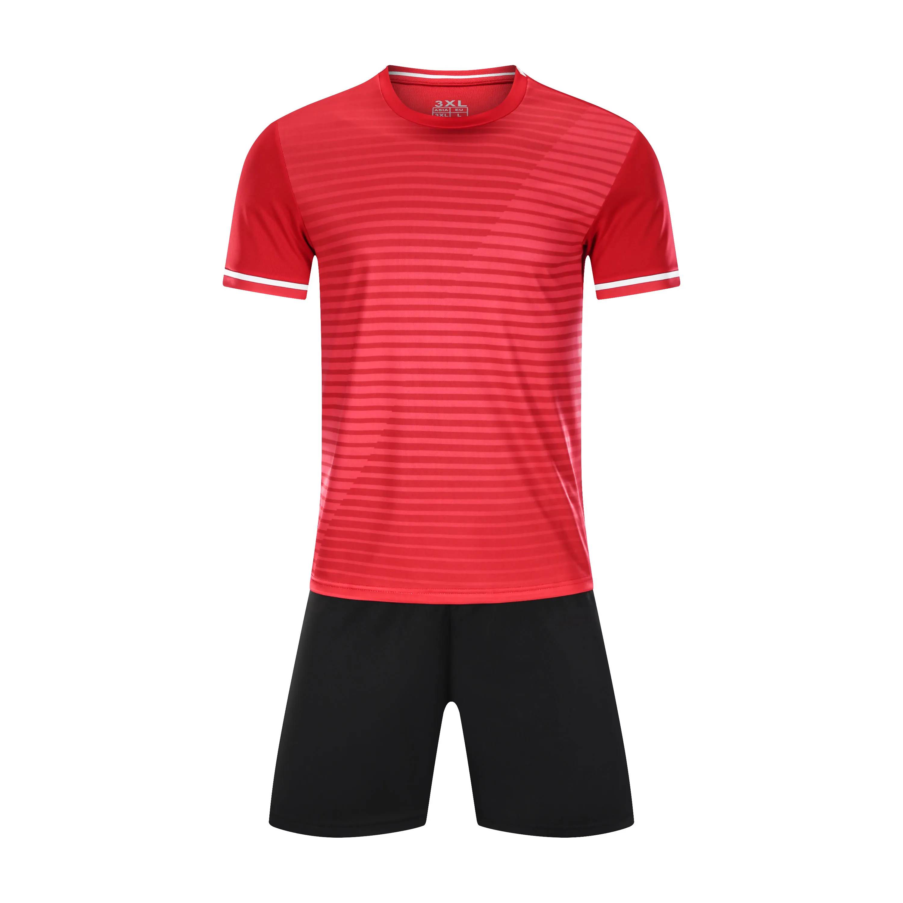 Custom Soccer Jersey Set Quick Dry Football Uniforms Breathable Training Suit Team Sportswear Shorts Kits DIY Name Number Logo