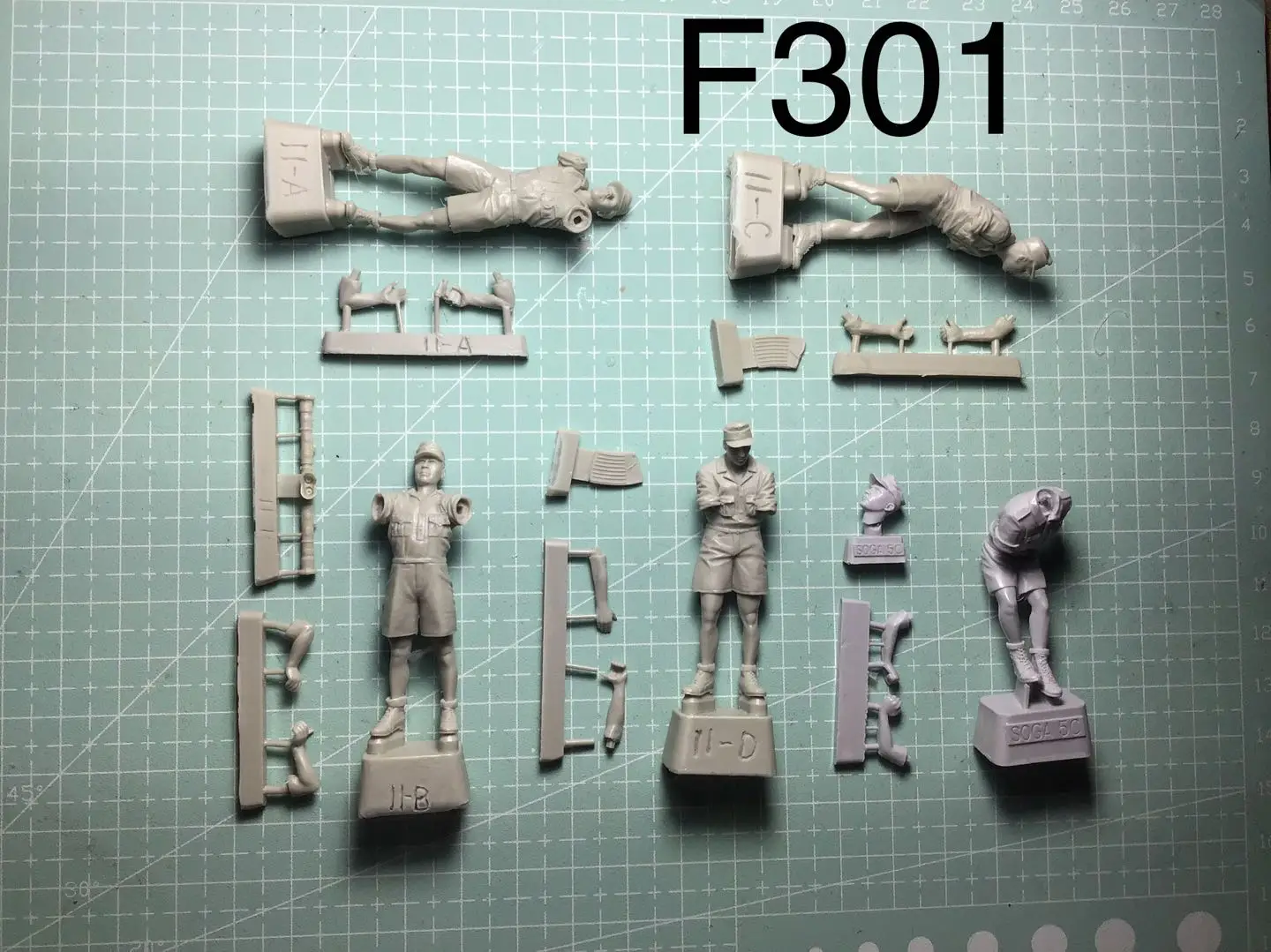 1/35  Resin Model Figure GK， Unassembled and unpainted kit