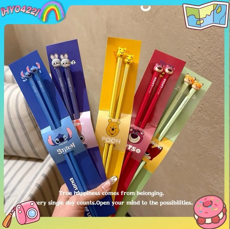 لطيف Zootopia عيدان عالية الجمالية حزمة شخص واحد المضادة للانزلاق زوجين عيدان أنيمي الكرتون تحت عنوان الملحقات