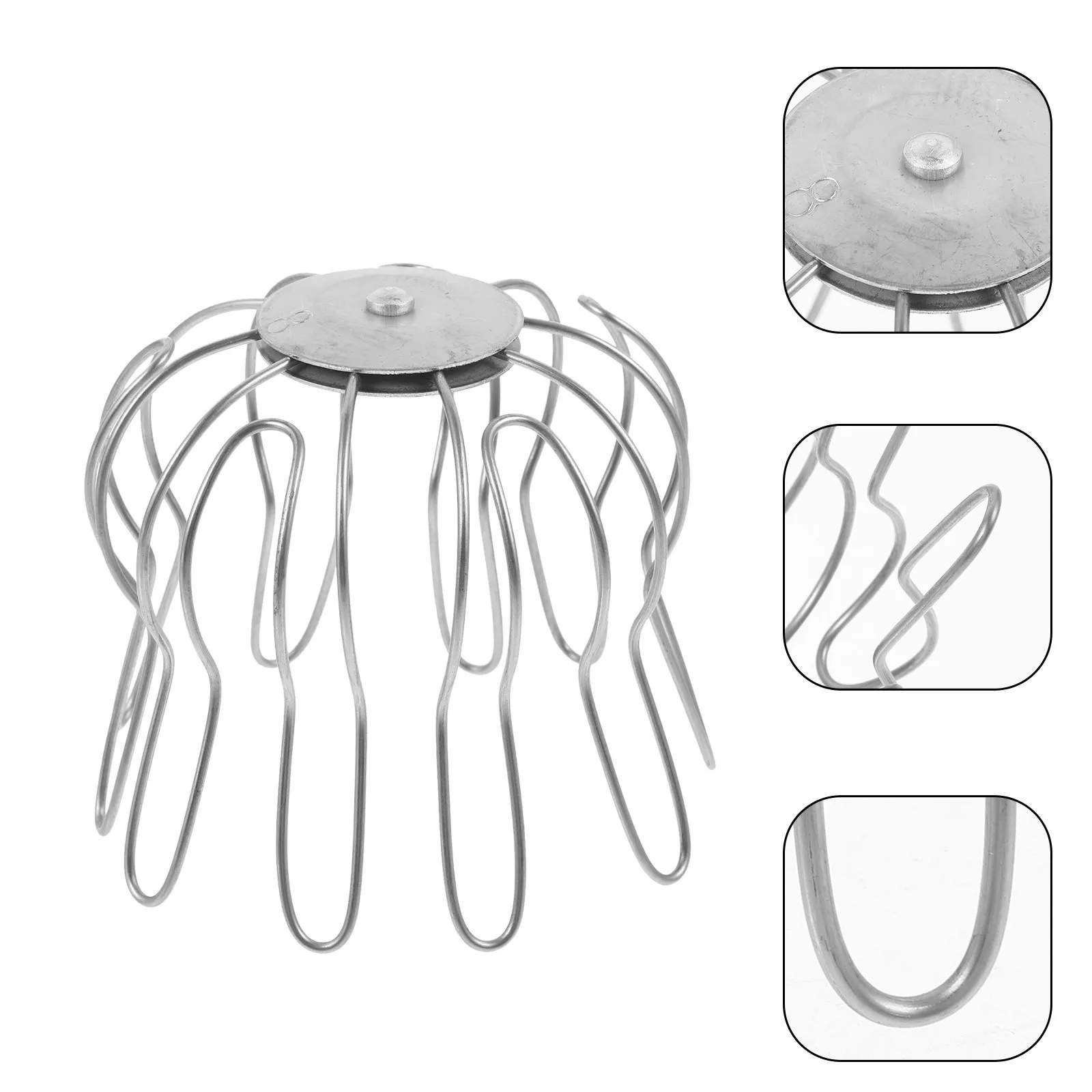 

Защитная сетка из нержавеющей стали для водосточных труб и дренажных систем: предотвращает засоры, защищает от листьев, для крышных и напольных стоков, с функцией перелива