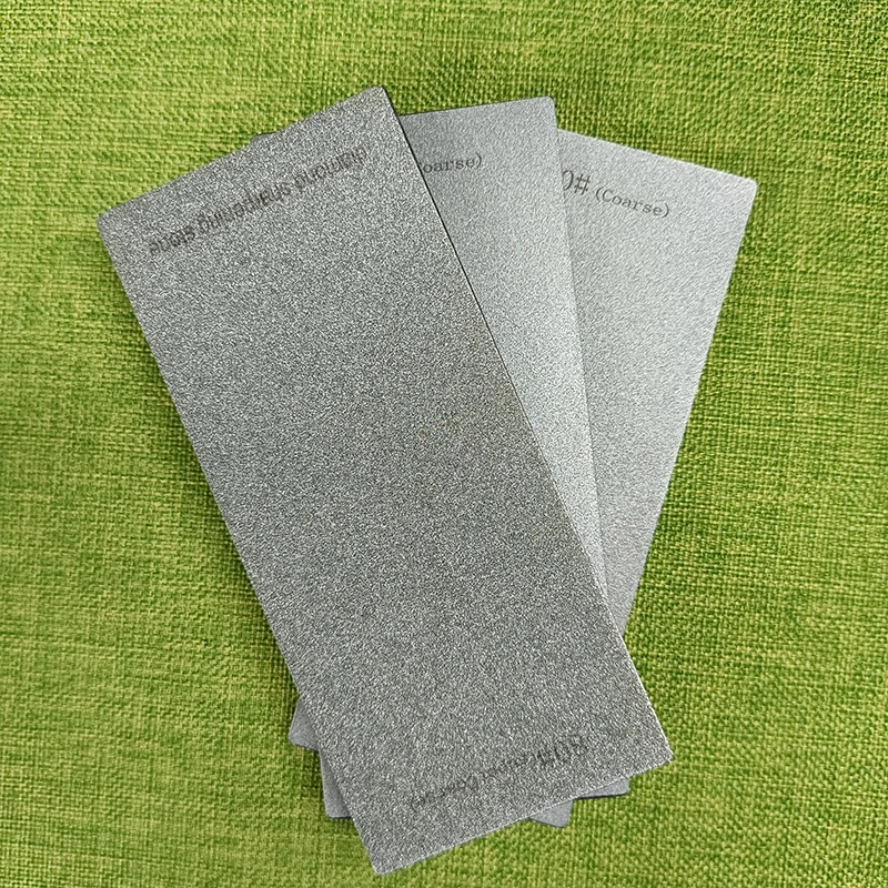 

Diamond Sharpening Stone Knife Sharpener Hard Base Non-slip Grit 240-3000# Diamond Tools Fine Grinding Whetstone