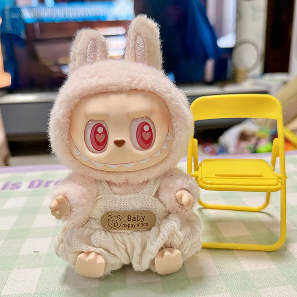 

[no doll]Clothes For 17cm Labubu Clothing Accessories For Labubu Doll Clothing Doll Strap Pants Set