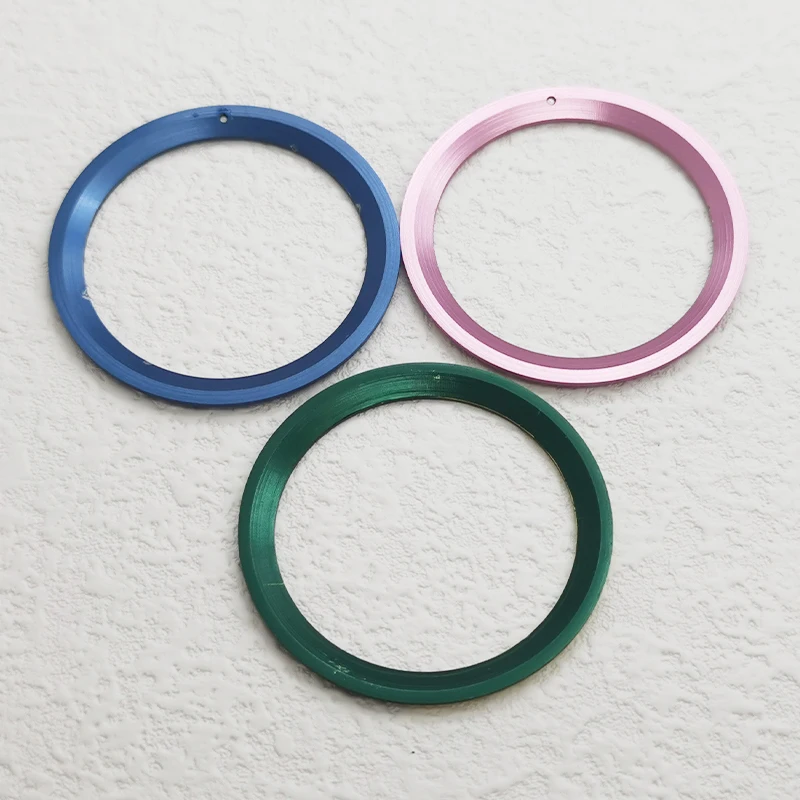 38mm x 30.6mm Horloge Bezel Insert Fit Voor SKX007 SKX009 SKX011 SKX17 SUB Horloge Case NH35 NH36 Mannen horloges Vervangen Bezel Ring