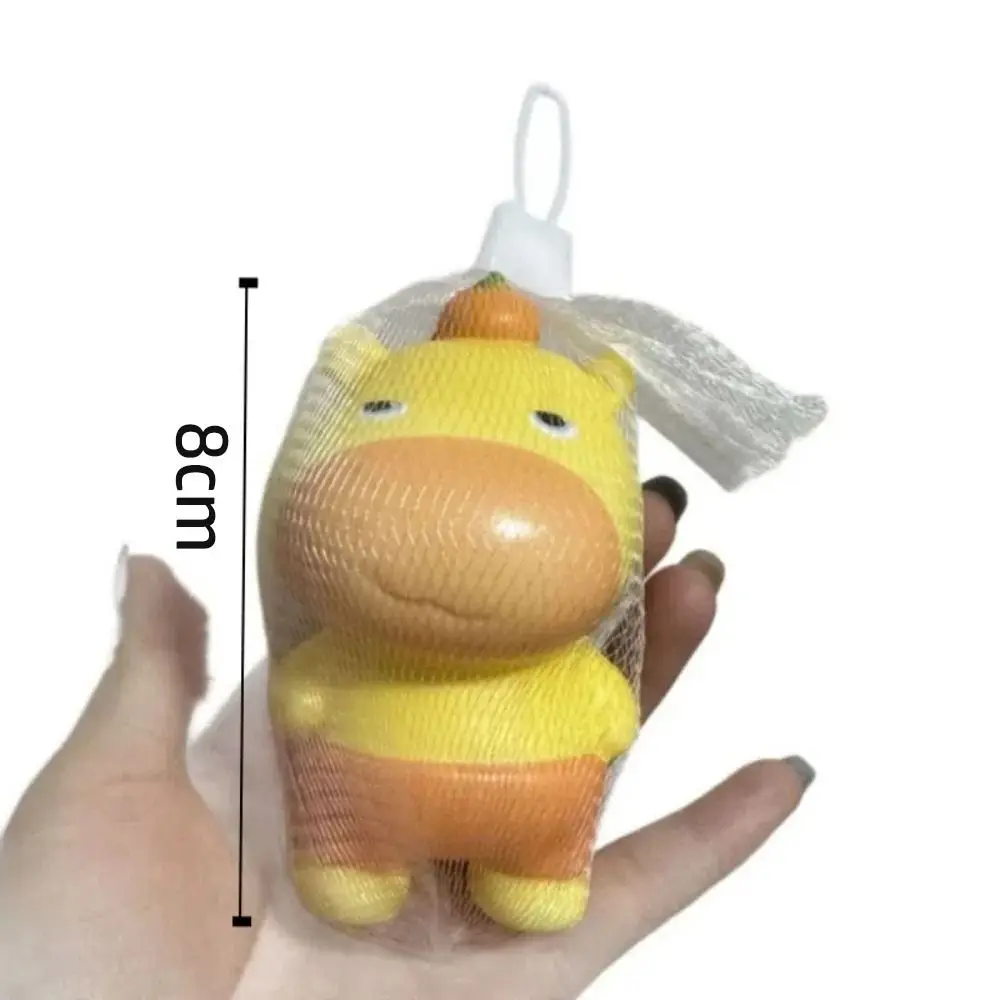 Capibara Lulu Knijpspeeltje Kneden Textuur Rebound Functie Trage rebound Dolfijn Zacht materiaal Knijpspeeltje Stressverlichting