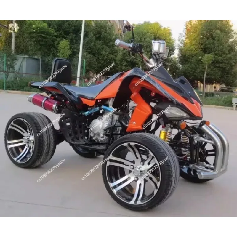 CE Approved 250cc Quad Bike Adult 4-Wheeler All Terrain Vehicle Racing Offroad Beach Buggy ATV Motorcycle