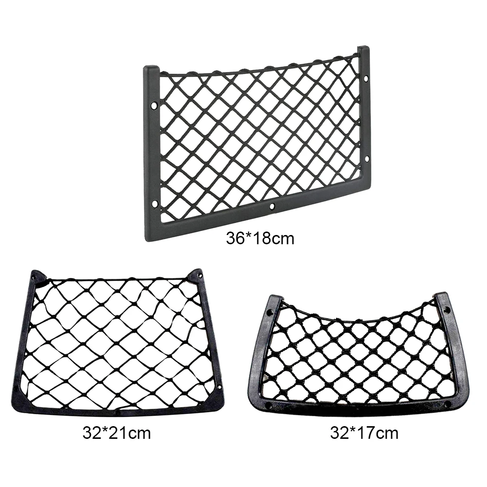 Cargo Mesh Nets Elastic Magazine Holder Rack Large Mesh Bag Cargo Tissue Purse Holder for Caravan Motorhome Boat Camping Vehicle