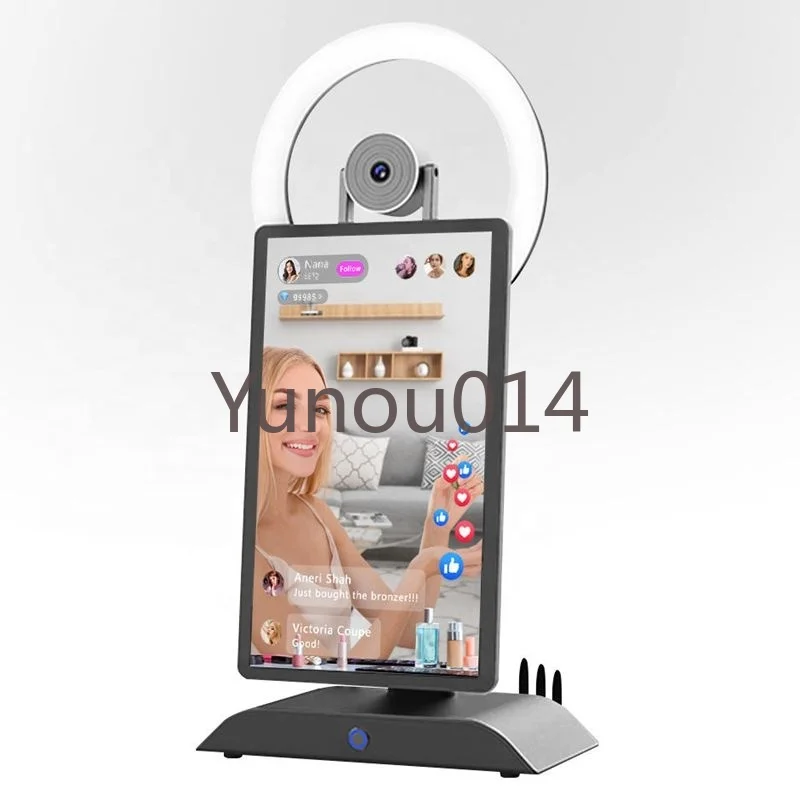 Tiktok Live Stream Equipment, Indoor Broadcast, Interactive Touch Screen, Live Streaming Machine, Broadcasting, 2K, 15.6