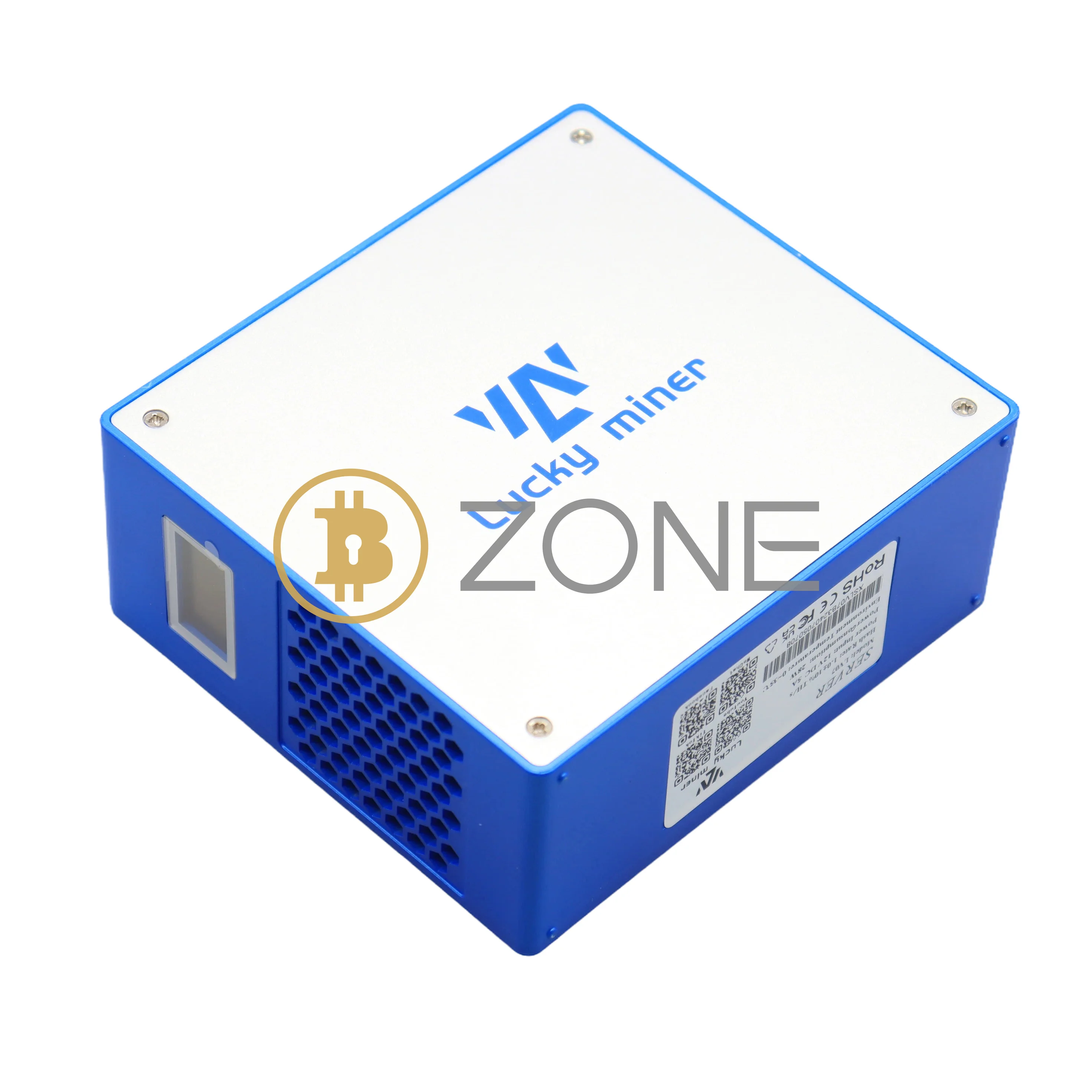 Imagem -03 - Lucky Bitcoin Miner para Uso Doméstico Crypto Asic Miner Máquina de Mineração de Criptomoeda 1th s 26w 2023 Lv07