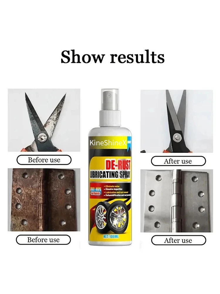 

Спрей для удаления ржавчины и восстановления металлических поверхностей автомобильных колес, мощное средство для очистки, надежный универсальный ингибитор ржавчины