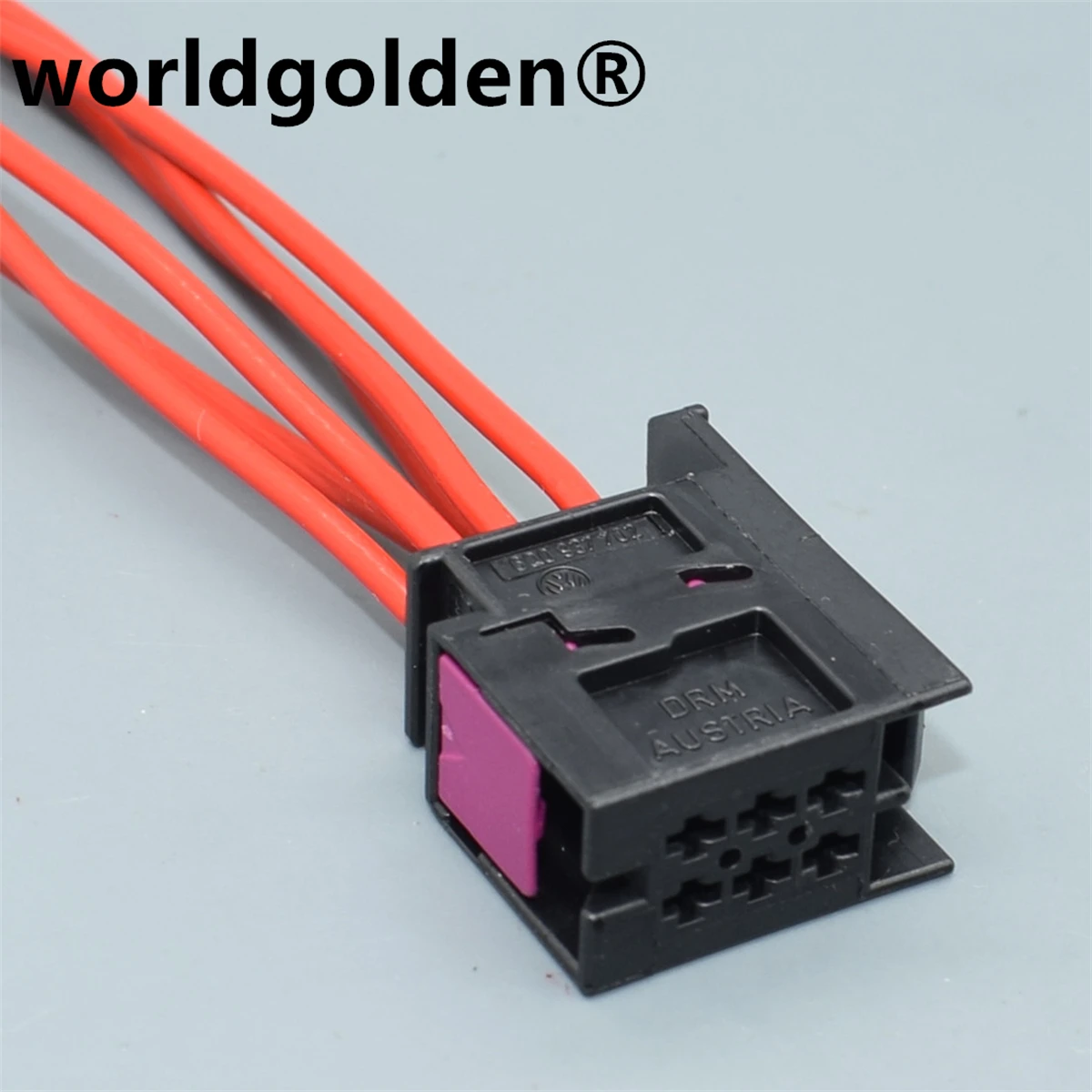 

worldgolden 6pin 1.5mm 1pcs Car Rear Tail Lamp Plug For Audi A1 Q3 6Q0 937 702 6pin CABLE