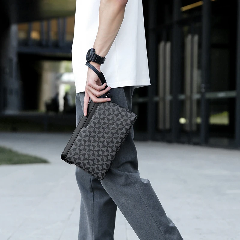 

clutches Fashionable large capacity PU new men's handbag bolsos para hombre sacoche hommesacoche homme 클러치백 clutches