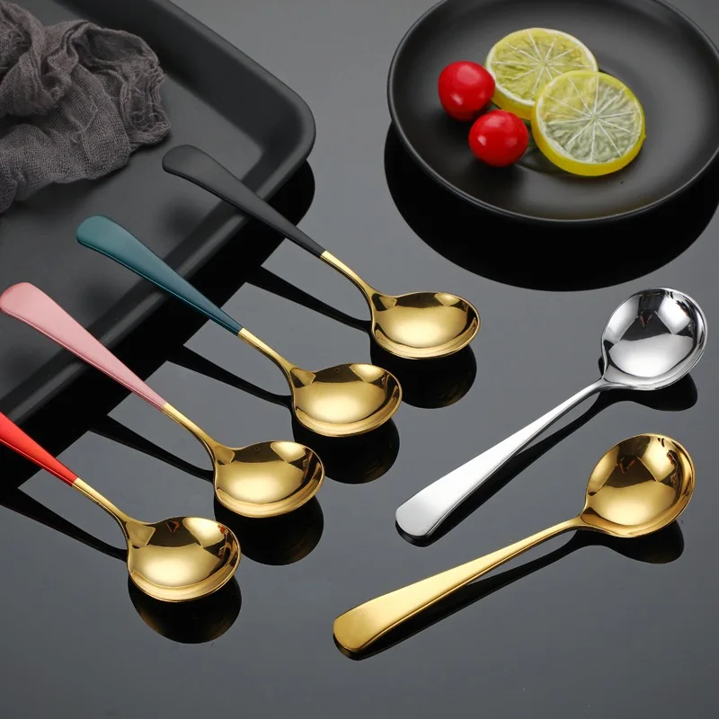 

Многоцветные ложки из нержавеющей стали MEXQCH