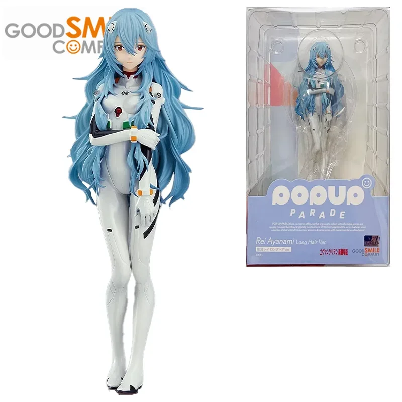 

GSC Original POP UP PARADE S-EVA Ayanami Rei Long Hair Ver. Anime Action Figure Toys For Boys Girls Kids Children Birthday Gifts