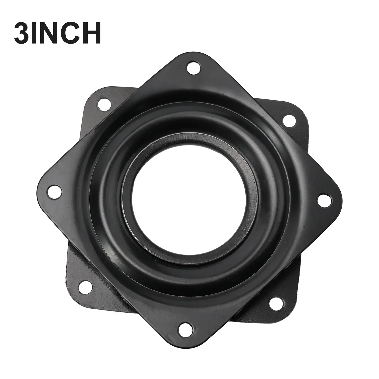 Metal Bearing Rotating Swivel Turntable Plate, 360 Degree Rotation, High Load Bearing Capacity, Perfect for Display Stands