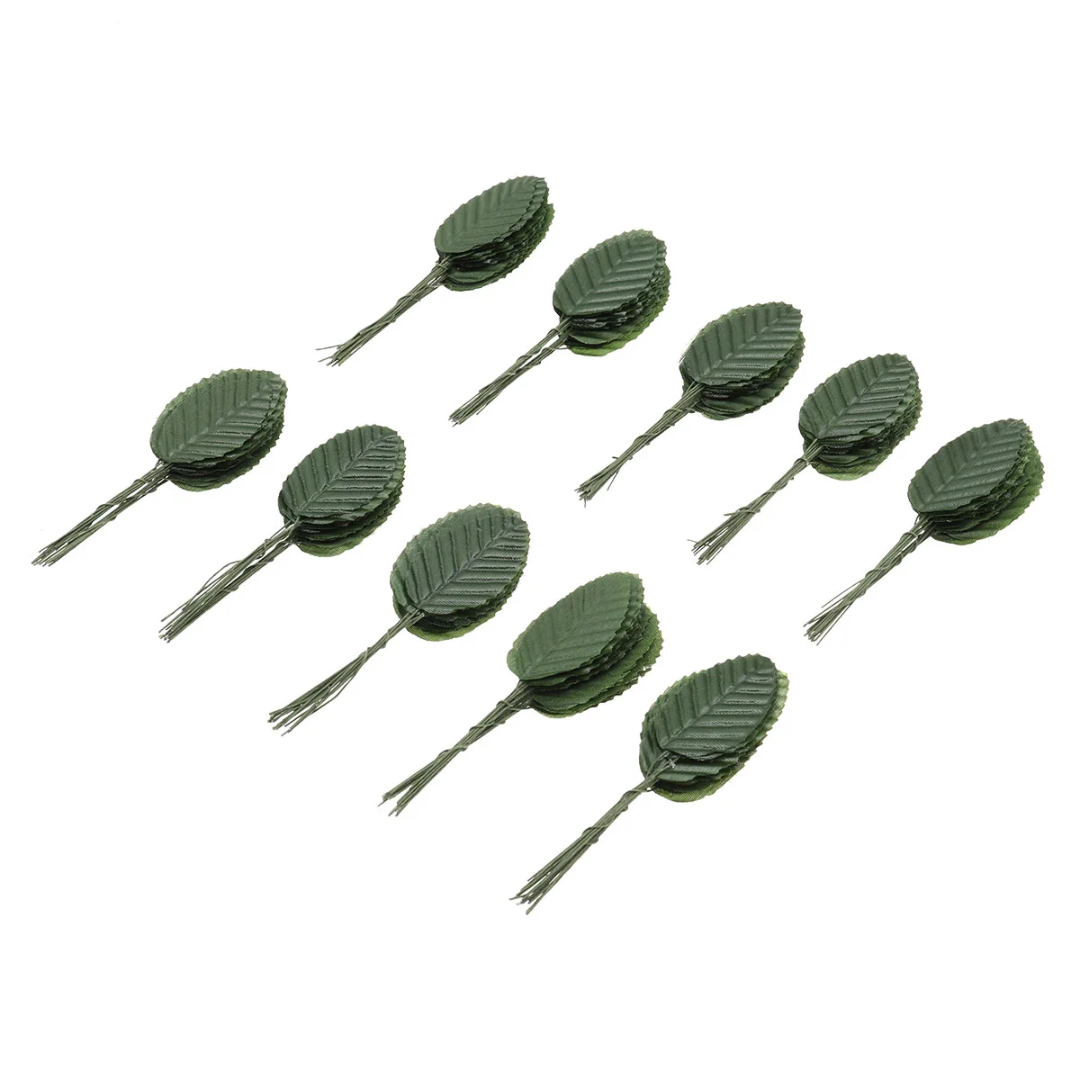 

200 Pcs Artificial Leaves Plant Fake Flower Arrangement Accessories Lifelike Home Store Party Decoration ： 200 Pcs
