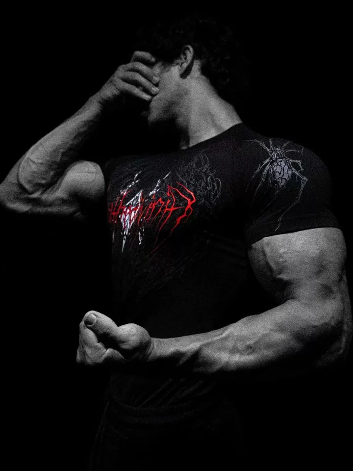 BREATHEDIVINITY Men's Quick-Dry Sports T-Shirt