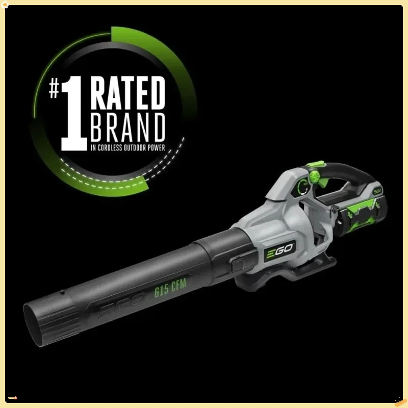 Soplador de hojas, eléctrico inalámbrico, batería y cargador no incluidos 36" de largo x 10" de ancho x 6" de alto